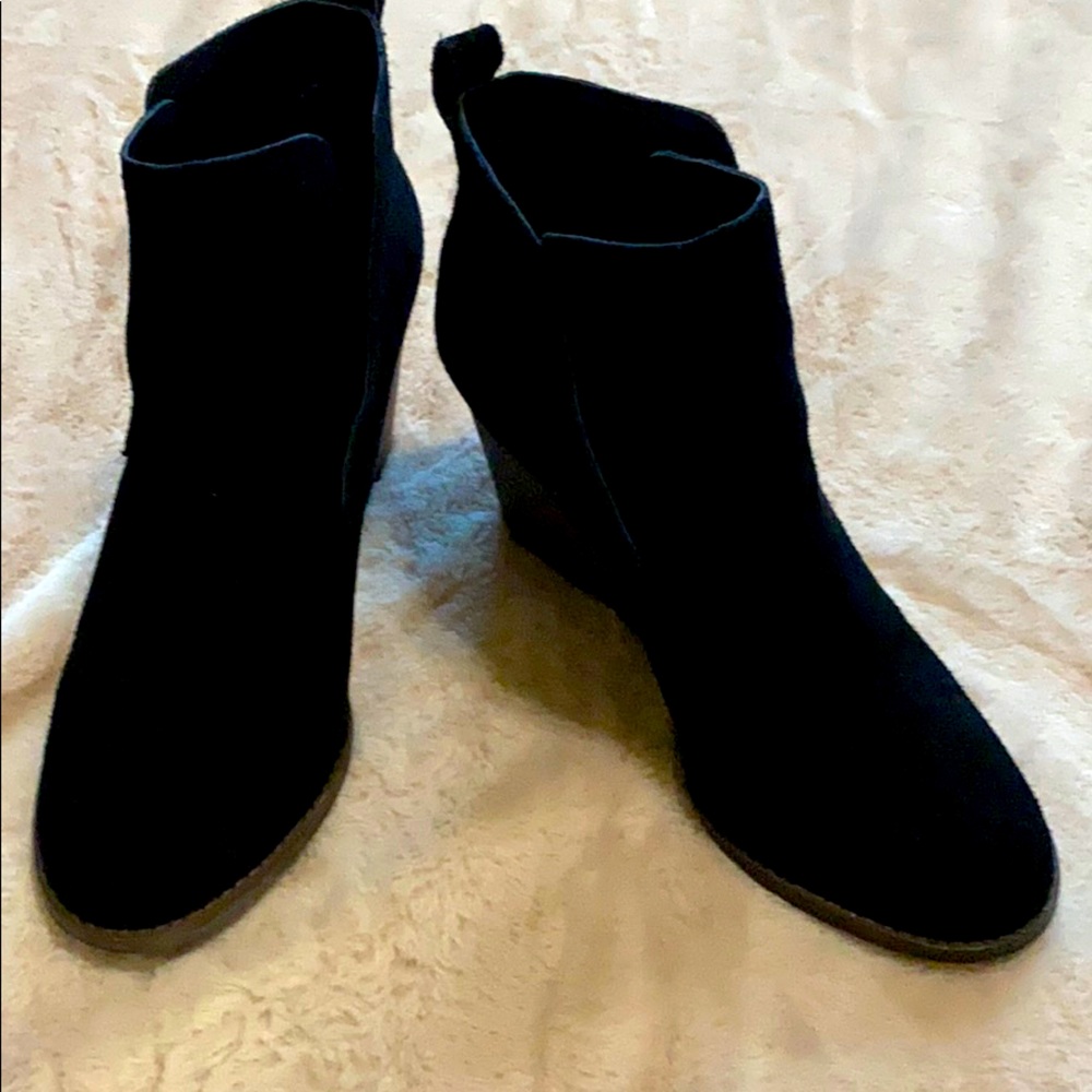 Lucky Brand wedge heel bootie